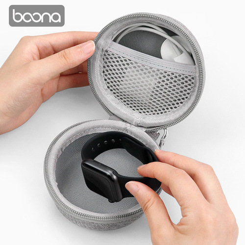Includes Apple Watch data cable storage, protection, dustproof EVA hard case, shockproof and pressure resistant