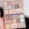 Complex universal eyeshadow palette for face, eye shadow, ten colors, earth tones