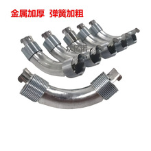 地暖管PE管弹簧金属弯管器护弯铁弯管专用护套护弯地热弯管配件料