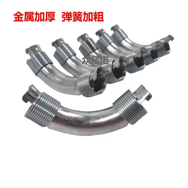 地暖管PE管弹簧金属弯管器护弯铁弯管专用护套护弯地热弯管配件料
