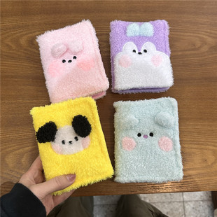 ins same style puppy rabbit plush card book one Palace grid Polaroid album Star aidou small card storage book