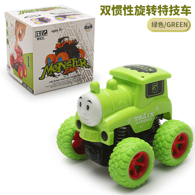 Inertia car [6969-41-locomotive-green-color box] 150g