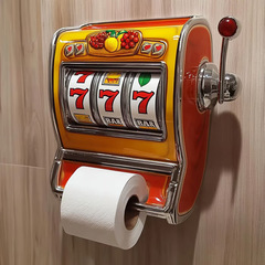 クロスボーダー新品Slot Machine Toilet Roll Holder自動販売機トイレットペーパーホルダー