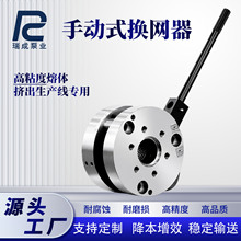 再生颗粒换网器手动式换网器耐磨独特钢性材质补偿密封设计换网器