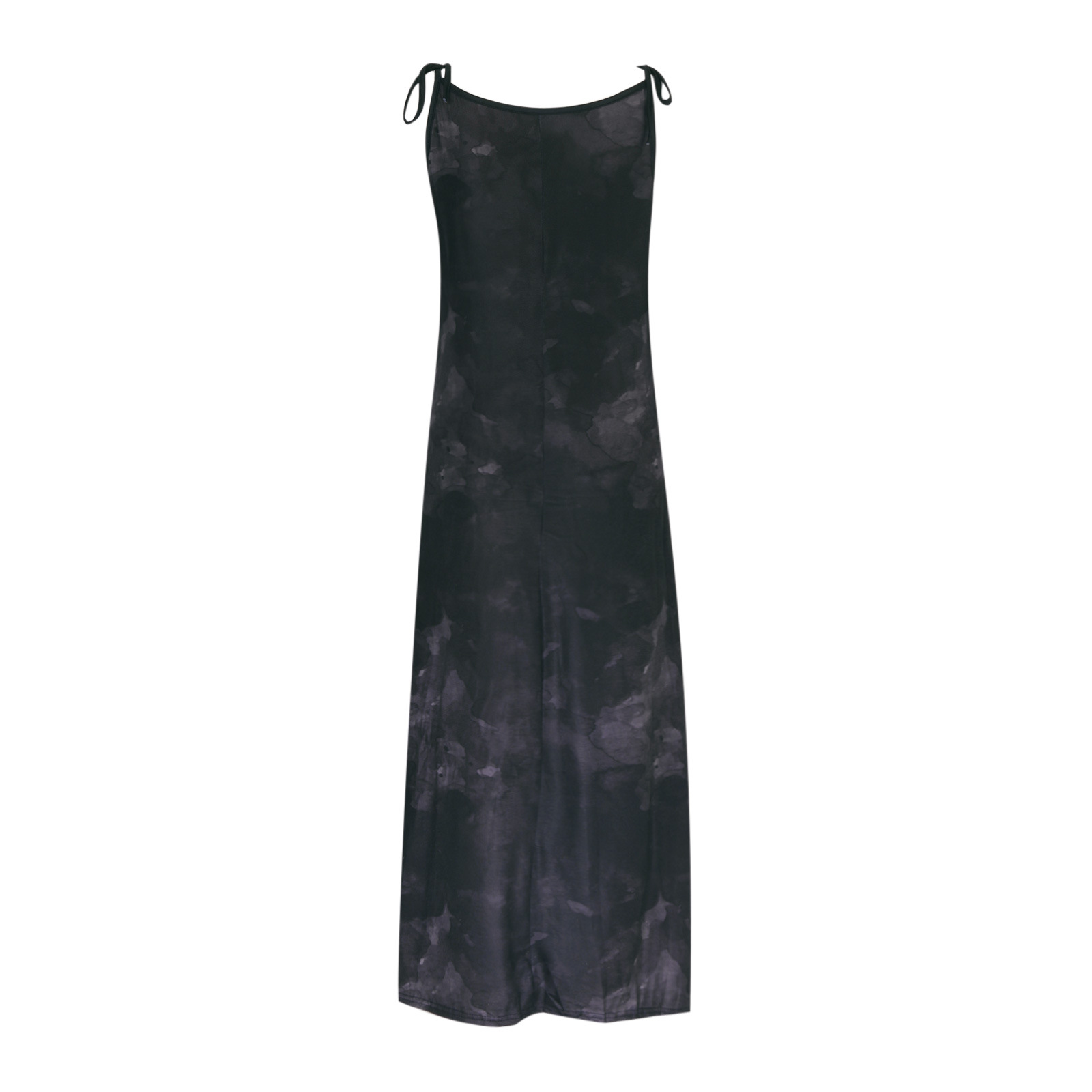 Women's Regular Dress Punk Simple Style Round Neck Printing Sleeveless Skull Maxi Long Dress Daily display picture 2