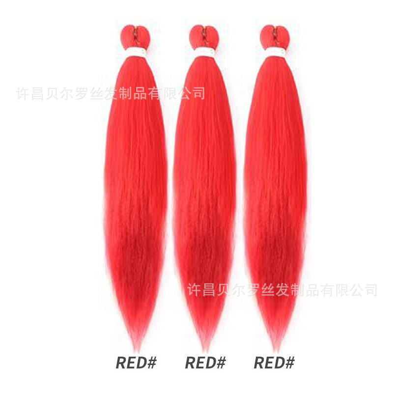 Kit de 3 pelucas EZ Braid – cabello synthetic, colores sólidos/degradé