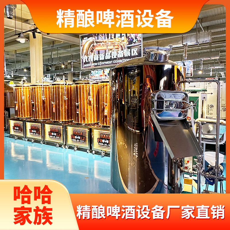 精酿啤酒生产设备 精酿啤酒灌装机械 精酿啤酒设备流水线 送技术