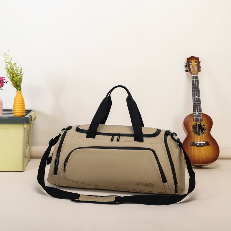 Bolsa de ejercicios de gran capacidad separación seca y húmeda de zapatos independientes bolsa de entrenamiento bolsa deportiva bolsa de mano bolsa de viaje corto