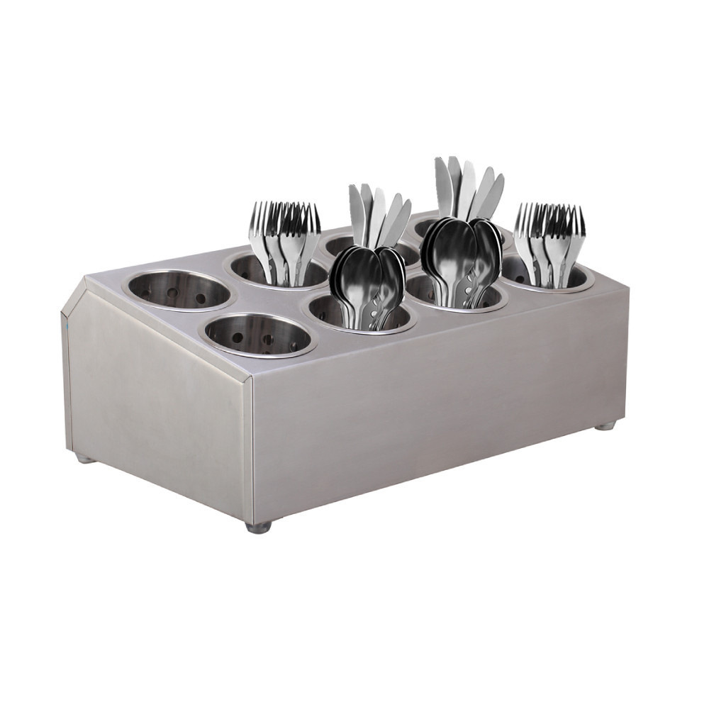 Caja de cuchillo y tenedor de acero inoxidable grueso cuchillo y tenedor cuchillo