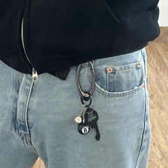 オーバルキーホルダー、高価値アクセサリー、カラビナデザイン、トレンドアクセサリー、クリーンフィットニッチウエストペンダント