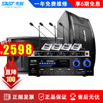 先科（SAST） KTV音响套装 C3会议音响卡包套装会议室教室专用功