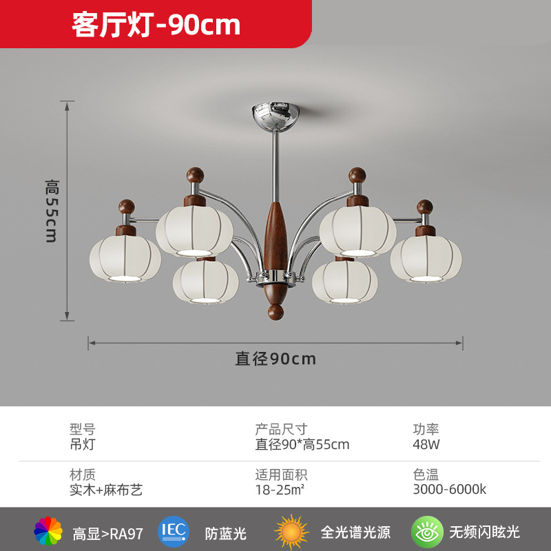 6 candelabro de sala de estar 90cm