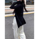 KANING Thin Lazy Style Mid-length Outer Cardigan Women's 2025 Spring and Summer Women's New Knitted Coat Top