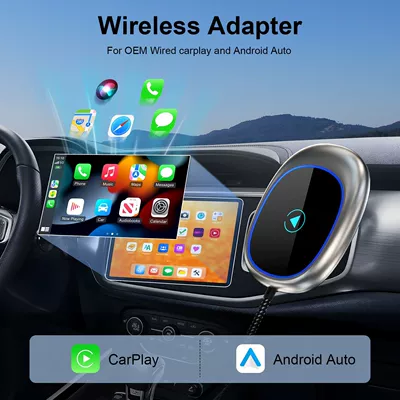 Android Android Auto car – Simsiz CarPlay və Android Auto