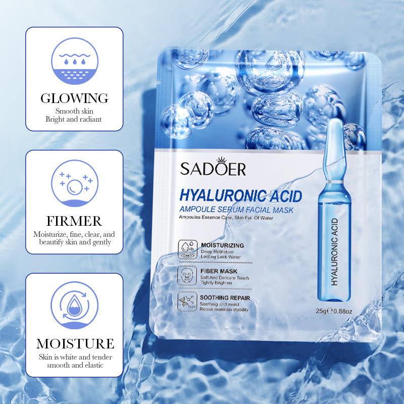 完全英語アンプルエッセンスマスク SADOER ヒアルロン酸保湿ビタミン C 保湿越境貿易卸売|undefined