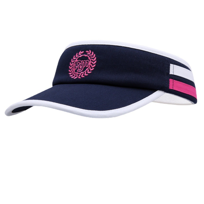Mũ golf không đỉnh nữ PGM – Mũ che nắng thể thao thoáng khí — MZ017 màu trắng, MZ017 đỏ hoa hồng, MZ017 Màu Đỏ, MZ017 màu xanh hải quân