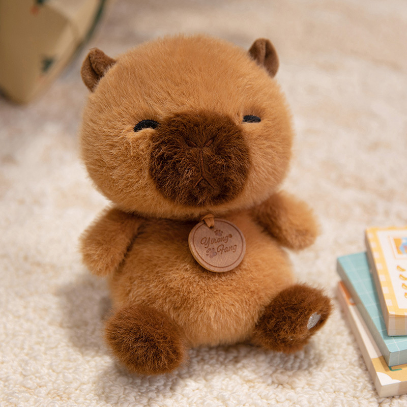Dundun Paradise Series Juguetes de terciopelo Ou visón terciopelo mapache pequeño muñeco de la ciudad de videojuegos canjear regalos Muñecas de trapo para niños