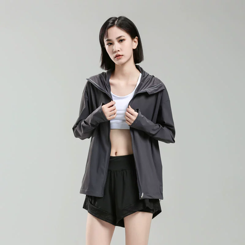 Silk летняя тонкая одежда от солнца, куртка, защита от УФ (啄木鸟)