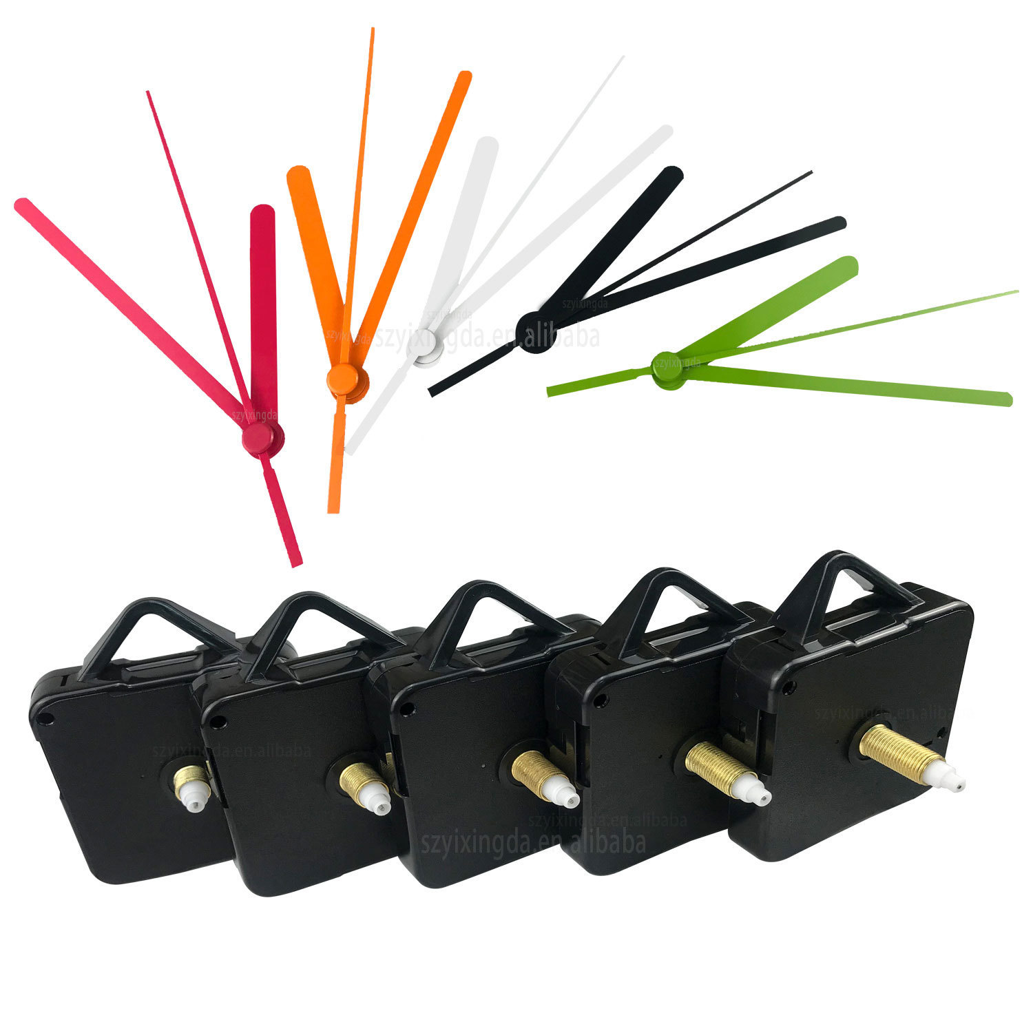 Cross-border silent clock movement simple DIY wall clock accessories craft wall clock second sweep clock movement