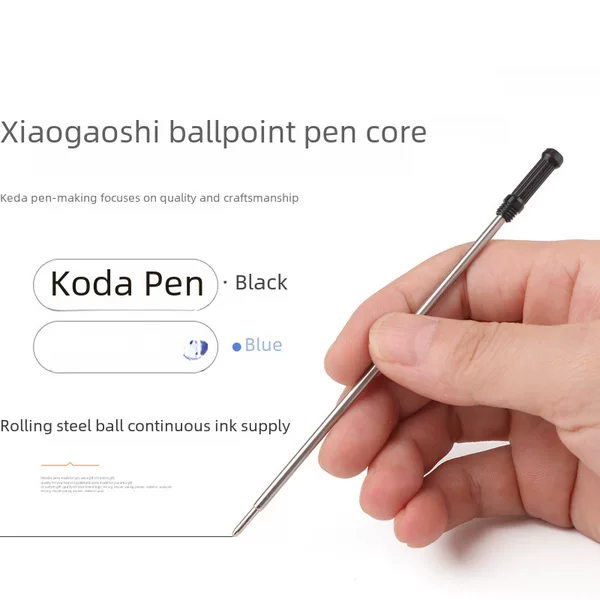 Factory wholesale metal ballpoint pen core 1.0mm small Gao Shi small fine Hua replacement ballpoint pen core LOGO