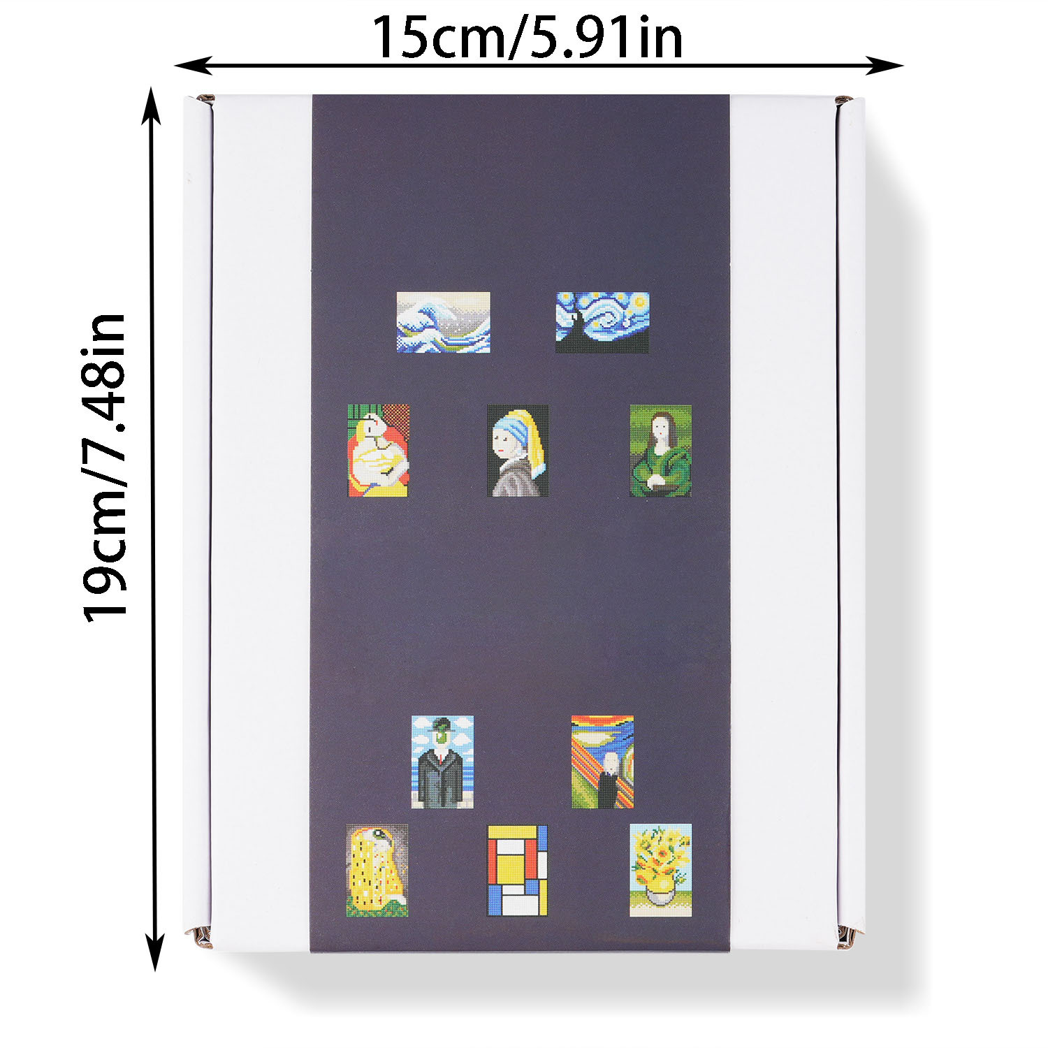 Nuevos productos transfronterizos de pintura de diamante Hot Sale DIY pintura de diamante Set principiante mini pequeño sin marco pintura de ladrillo de diamante redondo