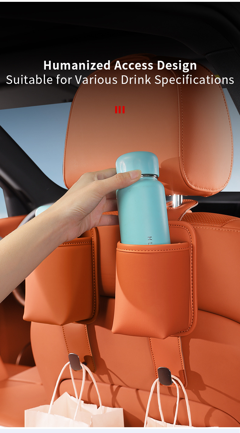 Cross-Border New Model Car Hook for Seat Back, Multifunctional Hook for Headrest, Seat Backrest, Car Cup Holder