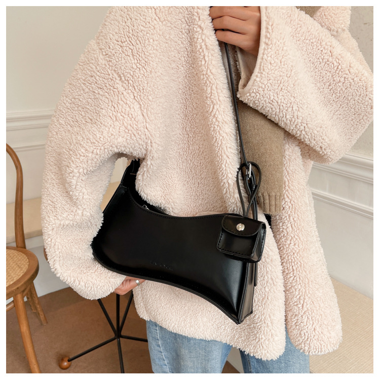 Special-interest Design High-grade Crossbody Bag 2021 New Bags Women's Stylish Good Texture Trendy Autumn And Winter Shoulder Small Square Bag display picture 5