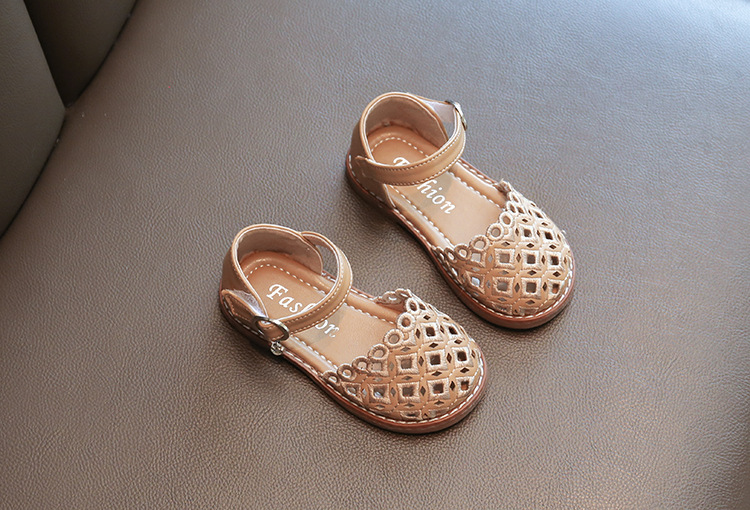 Girl's Basic Solid Color Round Toe Casual Sandals display picture 2