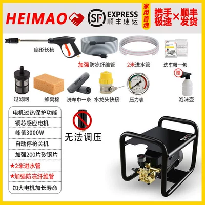 Customized Black Cat Pressure Regulating High Portable car washer - 3000w-non-pressurized-cleaning-package