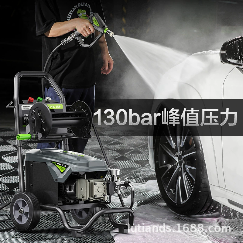 Коммерческая промышленная автомойка Greenfield, 220 В, автомобильная щетка, водяной насос высокого давления, мощный мощный водяной пистолет для промывки, гигантская волновая чистящая машина