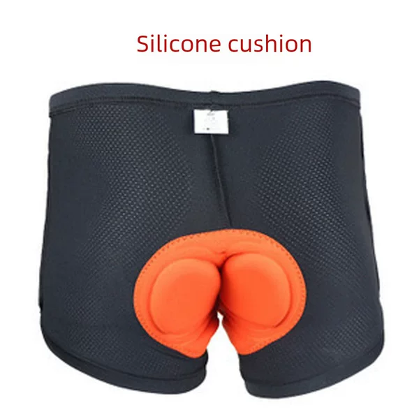 Cross-border cycling underwear men's and women's silicone cycling shorts bicycle shorts moisture-absorbing breathable bicycle shorts
