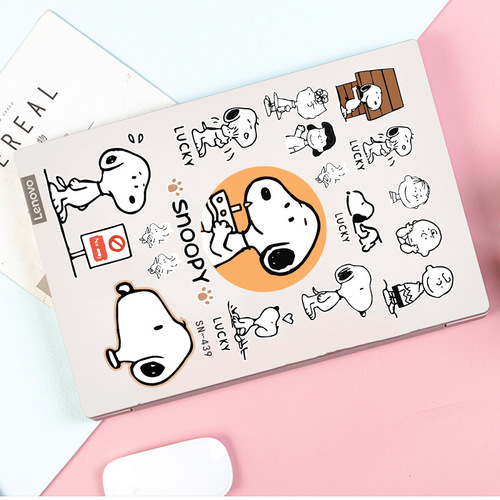Cartoon Snoopy sticker laptop sticker water cup ipad mobile phone case storage box decorative sticker waterproof