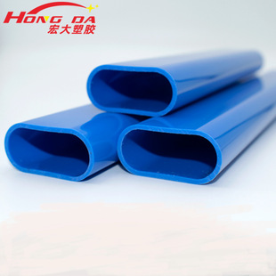 Manufacturer Customized Pc Pipe Pc Profile Pc Blue Square Pipe Pvc Abs Profile Sample Processing