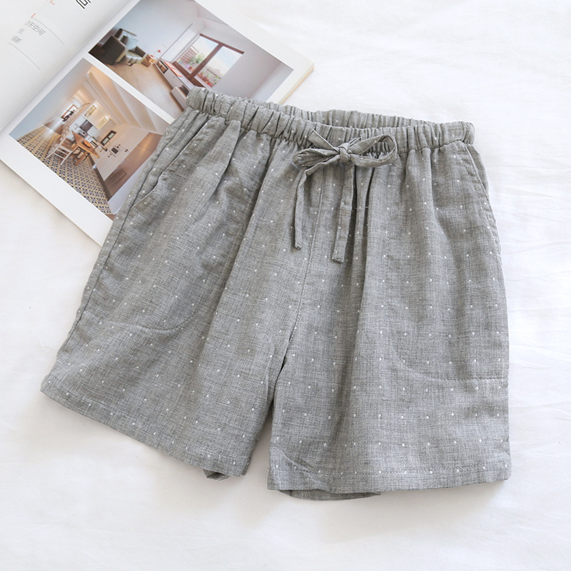 여성용 회색면 반바지