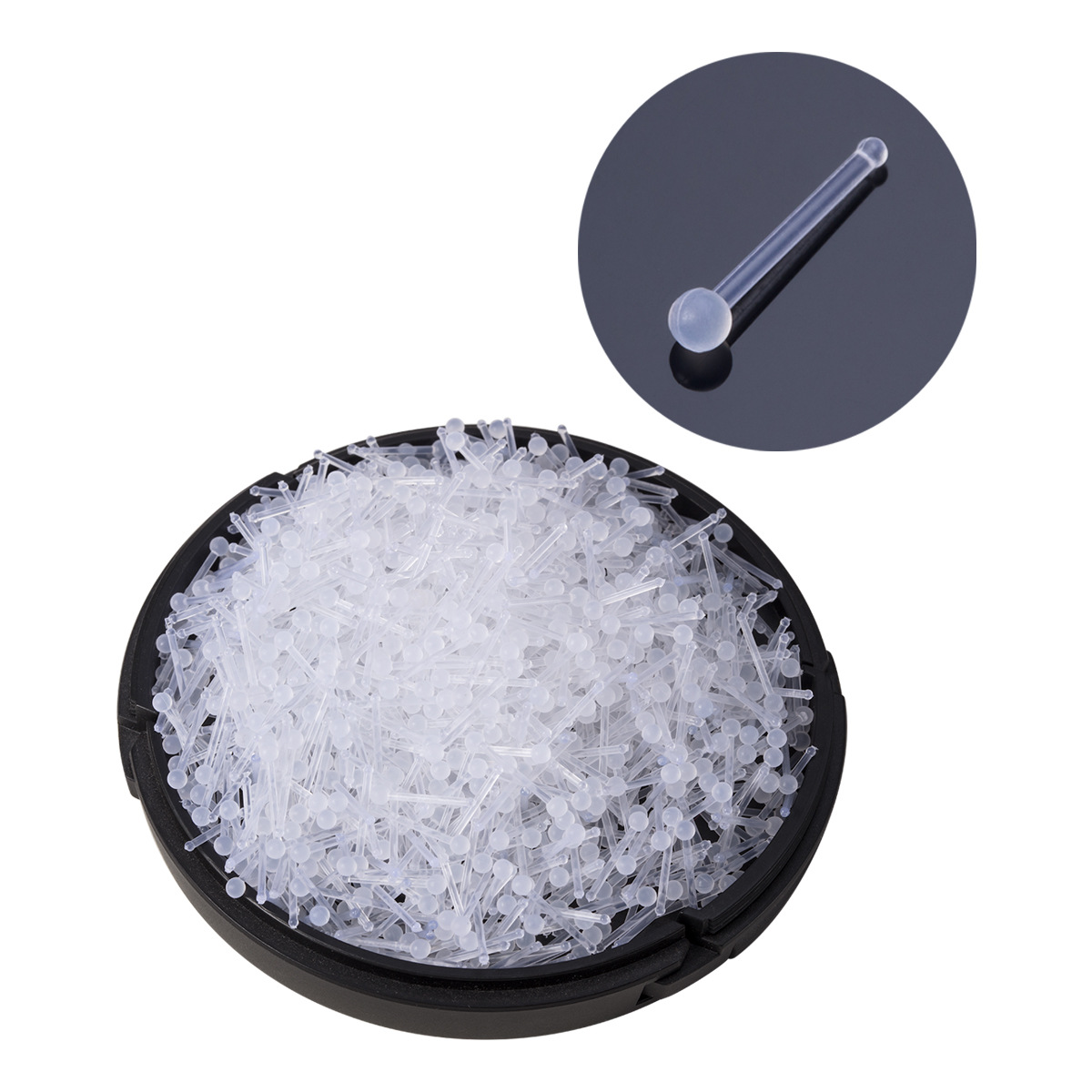 Simple Style Solid Color Arylic Nose studs 1 Set