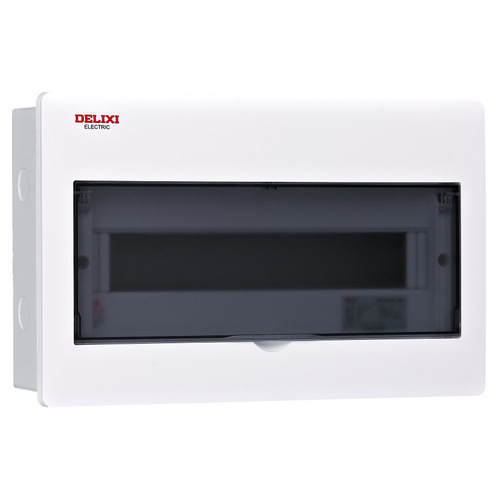 Delixi CDEN1 series household lighting distribution box strong power box flat panel simple white 4/16/18/21 circuit
