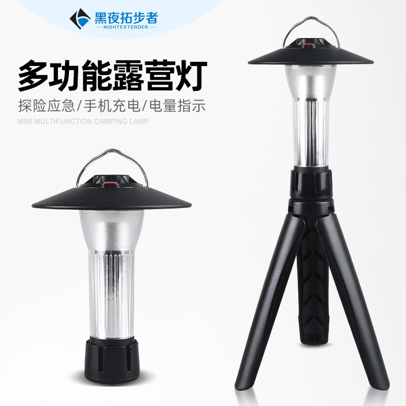 Nuevo al aire libre faro camping Luz Led iluminación camping luz mini portátil USB recargable linterna camping Luz
