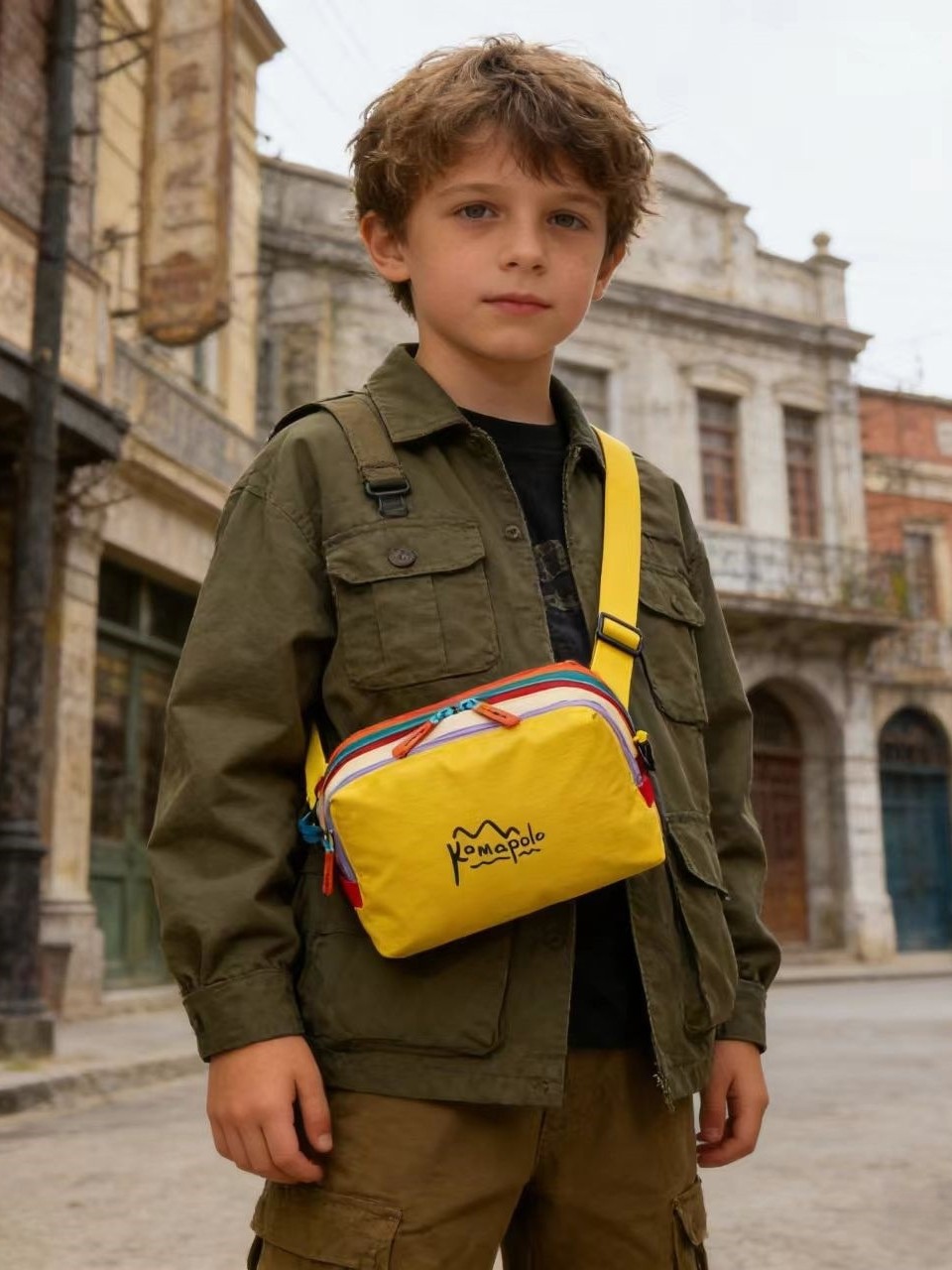 Paquete de dopamina para niños 2026 nuevo estilo coreano de moda para chicas bolsas de maquillaje para salir al aire libre bolsas para padres e hijos