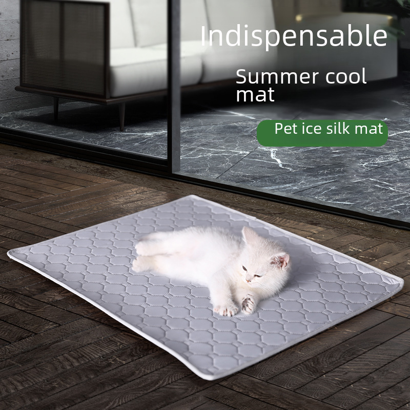 Silk cooling universal summer mat