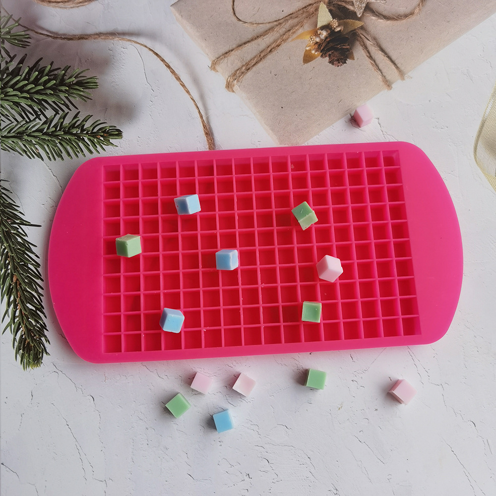 硅胶160格小方块硅胶冰格碎冰冰格制冰器冰模冰块模具DIY 磨具