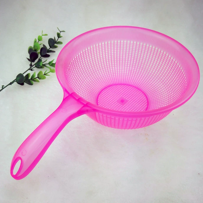 Сито для риса S053C с ручкой + пластиковое сито для мытья и слива риса, пластиковые игрушки для уличных ларьков и магазинов за два юаня