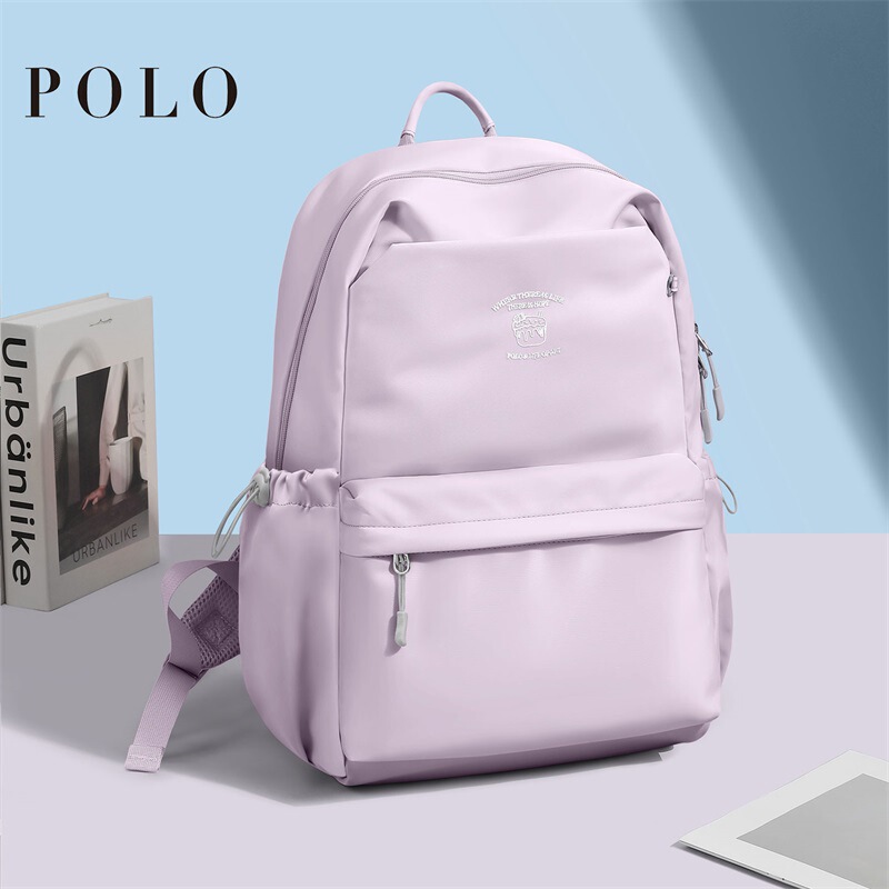 Polo Backpack, Breathable College Student Backpack, Men's and Women's Backpack, Lightweight Short-Distance Travel Bag, Men's 14inch Computer Bag Polo Backpack, Breathable College Student Backpack, Men's and Women's Backpack, Lightweight Short-Distance Travel Bag, Men's 14inch Computer Bag