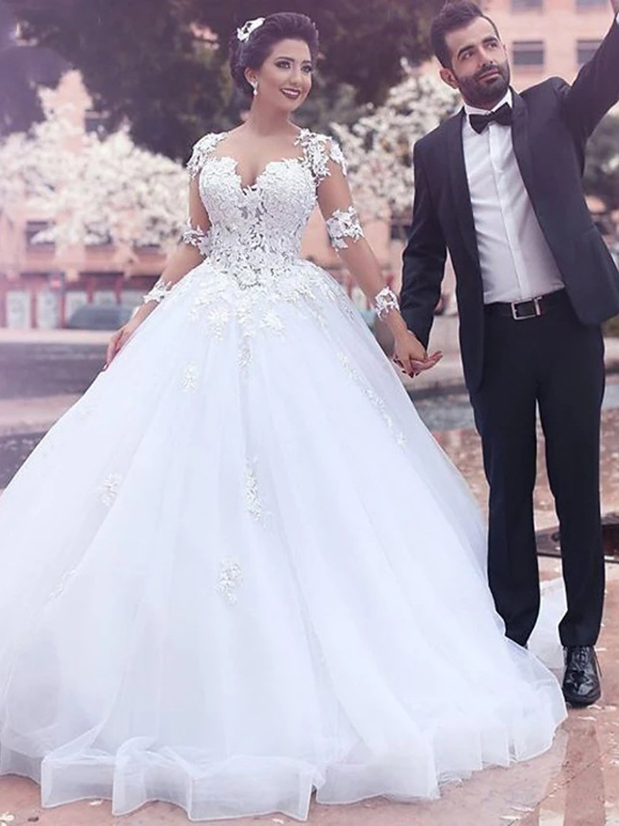 Qingsen wedding dress bride big tail 202...