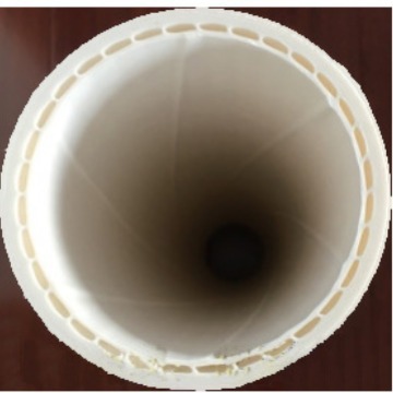 中泽HDPE单叶片静音螺旋管中空壁螺旋消音管加厚螺旋排水管批发