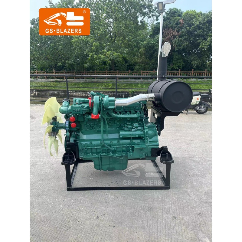 Maquinaria de construcción accesorios de excavadora nuevos de segunda mano original renovación del conjunto del motor para Volvo D6E