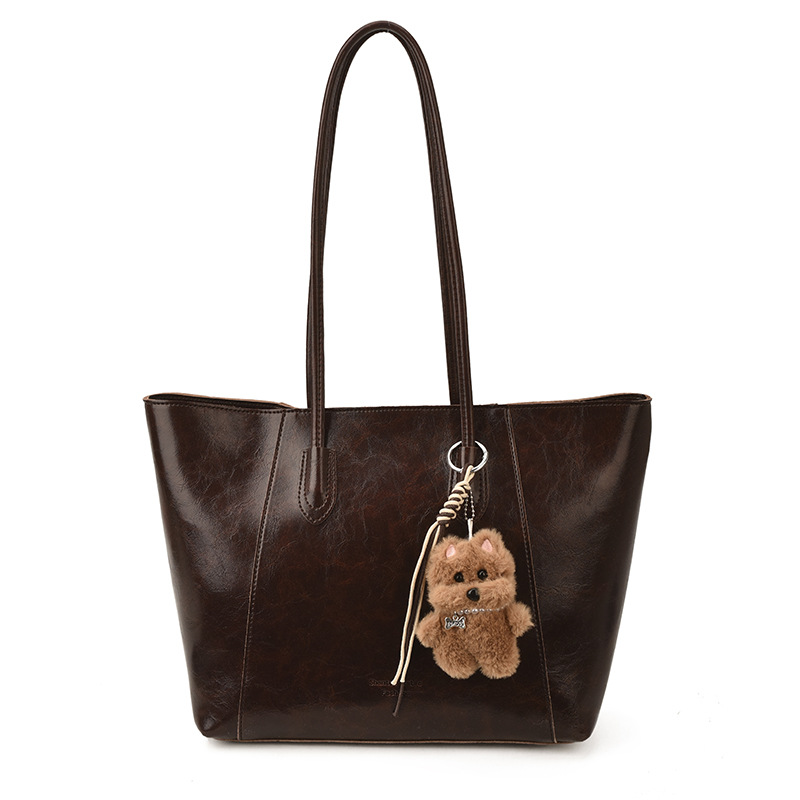 Bolso para mujeres 2025 nuevo estilo coreano retro bolso de hombro de alta humedad de moda de viaje al trabajo bolsa de gran capacidad