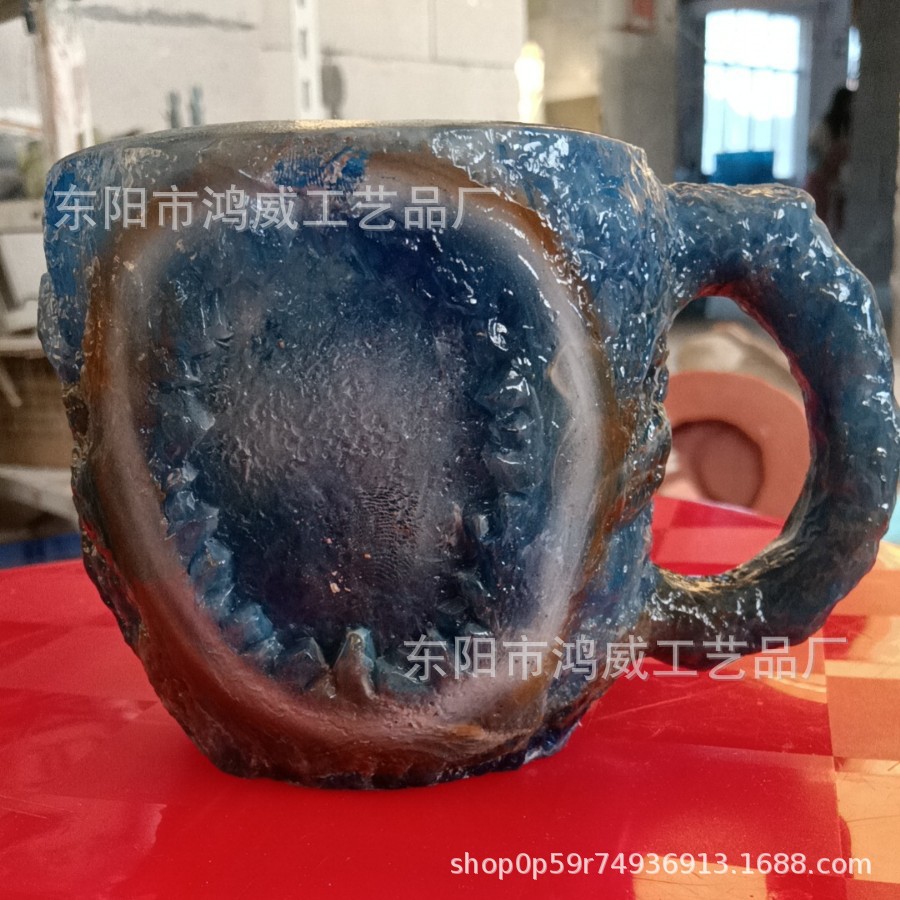 2024 Tazas de café de cristal mineral nuevas tazas de café de resina de cristal mineral nuevos productos