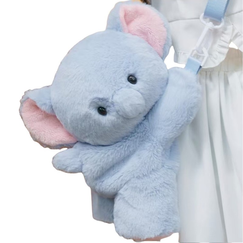 模擬動物人形多機能バックパックかわいいぬいぐるみパーカーバッグバックパック女の子ギフト|undefined