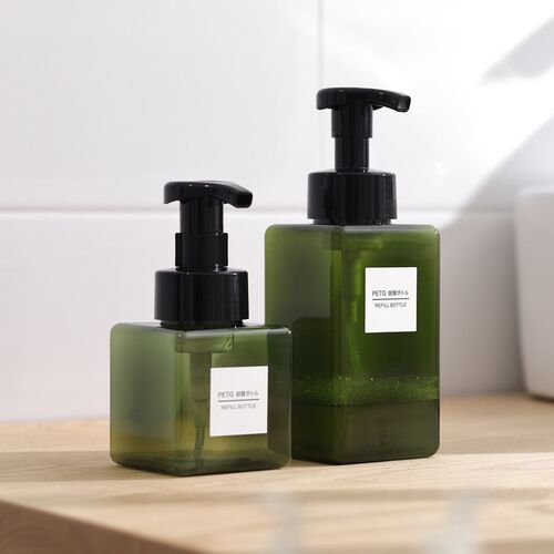 Travel refillable bottle press-type shampoo shower gel facial cleanser hand sanitizer portable storage bottle lotion bottle