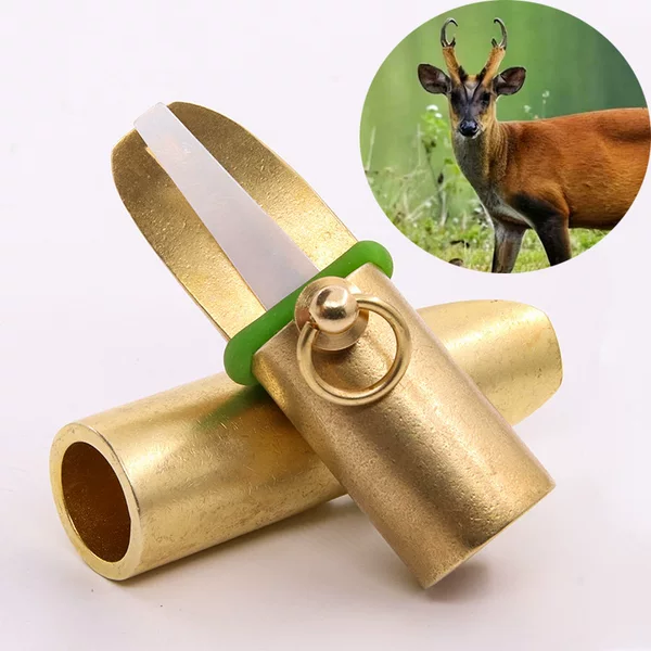 Outdoor Hiking Camping Survival Whistle Animal Photo Whistle Wild Duck Whistle Female Sika Deer Mating Whistle Toy